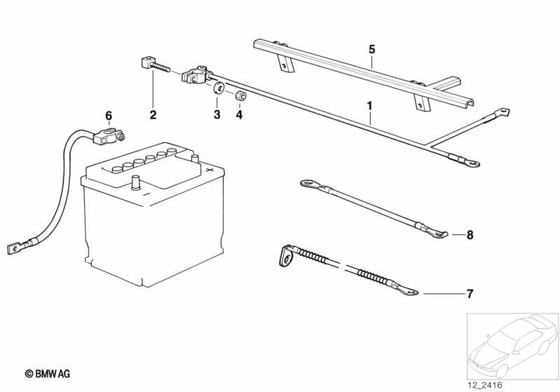 Batteriekabel(Batterie vorne)