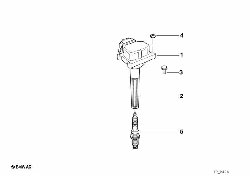 Zündspule/Zündkerzenstecker/Zündkerze