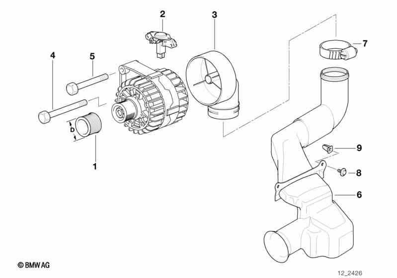 Generator Einzelteile 90A