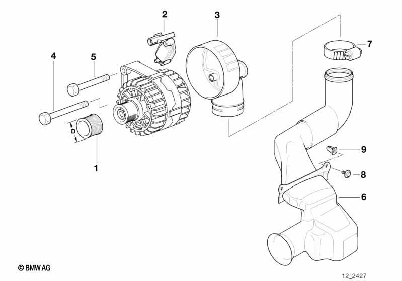 Generator Einzelteile 80A