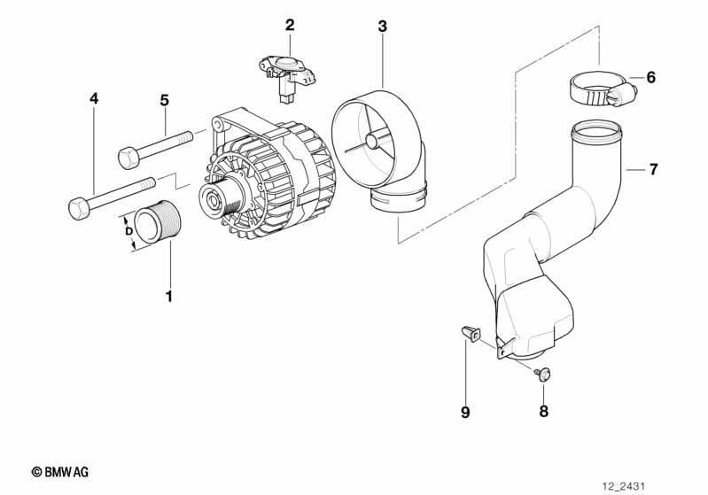 Generator Einzelteile 140A