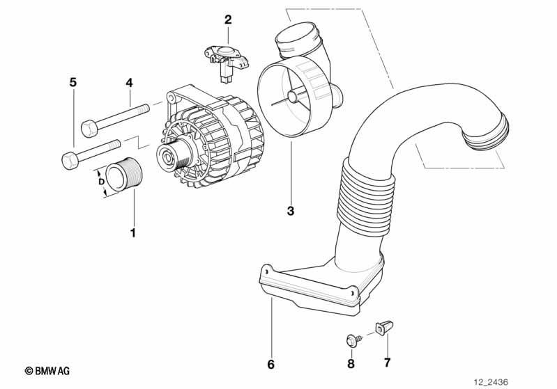 Generator Einzelteile 140A