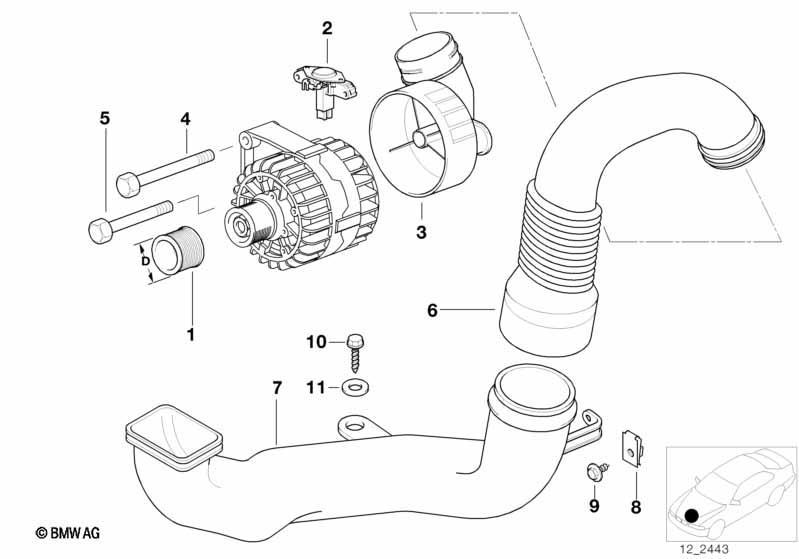 Generator Einzelteile 140A