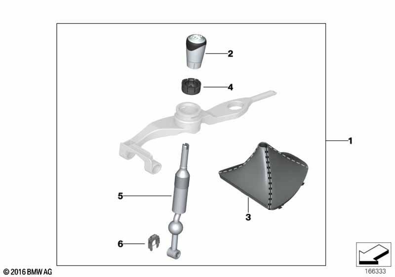 BMW Performance Schaltung mech. Getriebe