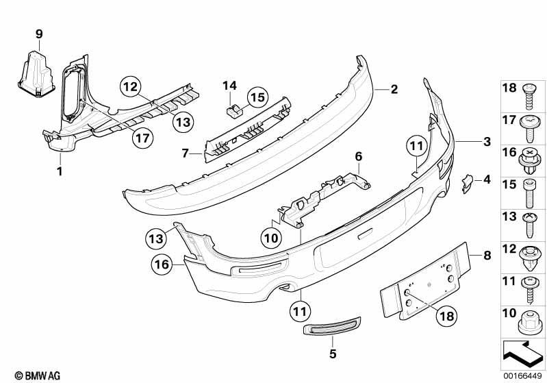 Aerokit Verkleidung hinten