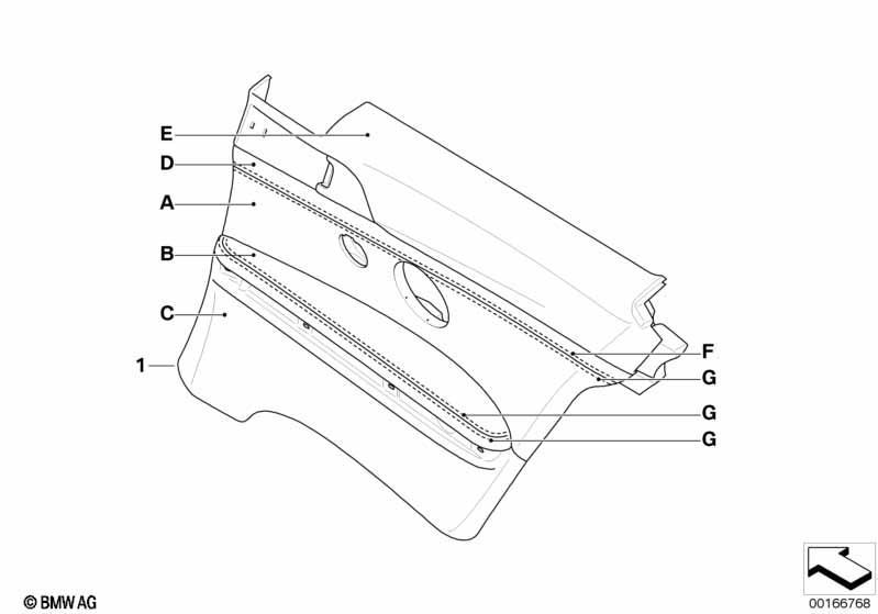 Individual Seitenverkleidung Vollleder