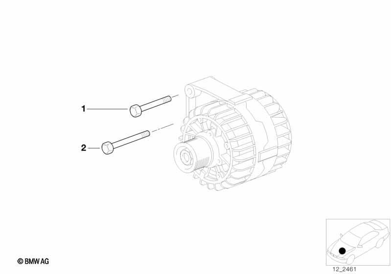 Generator Befestigungsteile