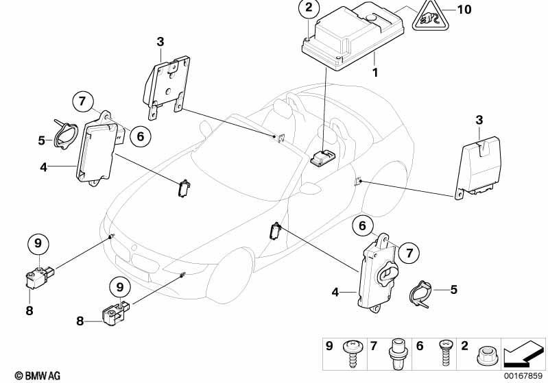 Elektrikteile Airbag