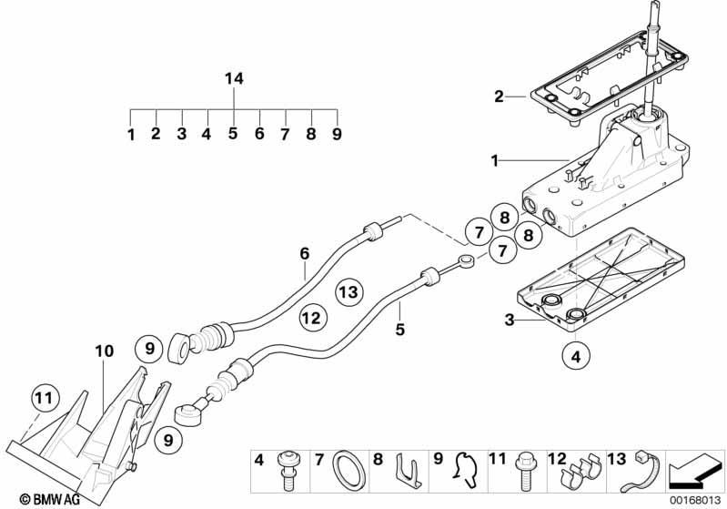 Schaltung mechanisches Getriebe