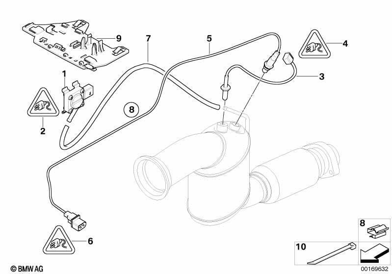 Dieselpartikelfiltersensorik/Anbauteile