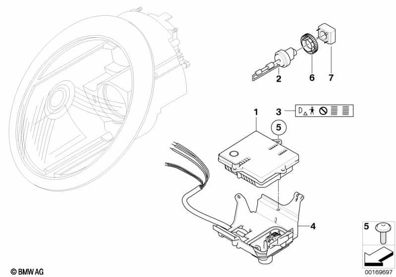 Scheinwerfer Elektronikteile Xenonlicht