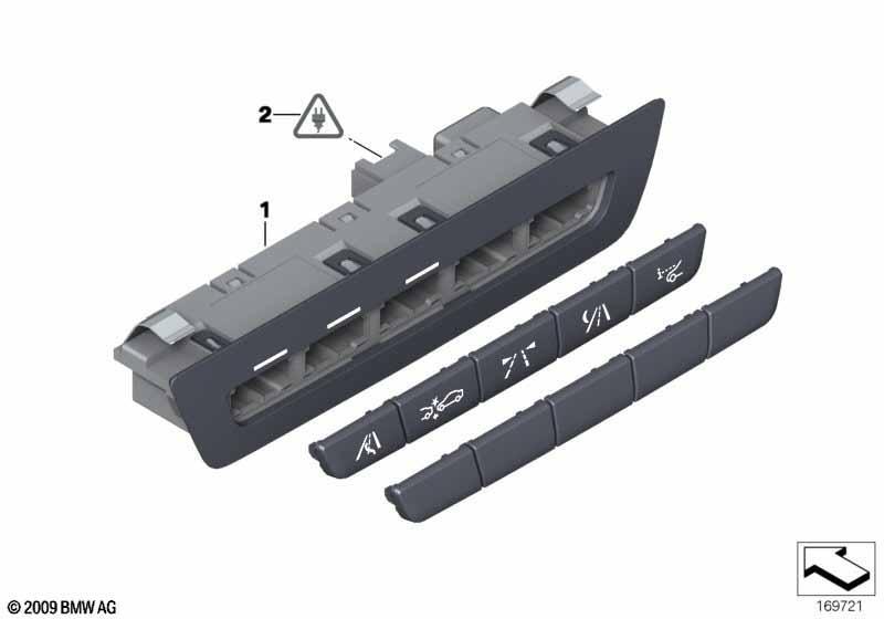 Bedienelement Fahrerassistenzsysteme