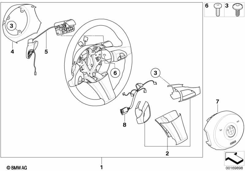 Sportlenkrad Airbag Multif./ Paddles