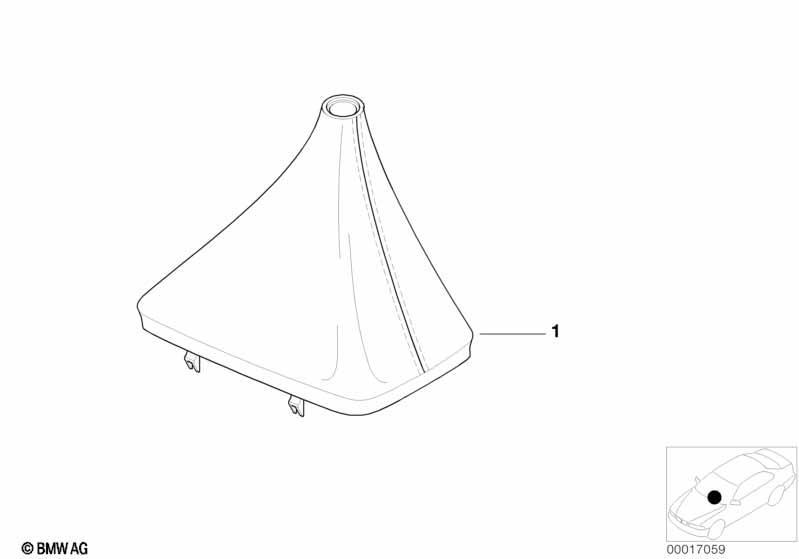 Individual Schaltknopf/Lederbalg