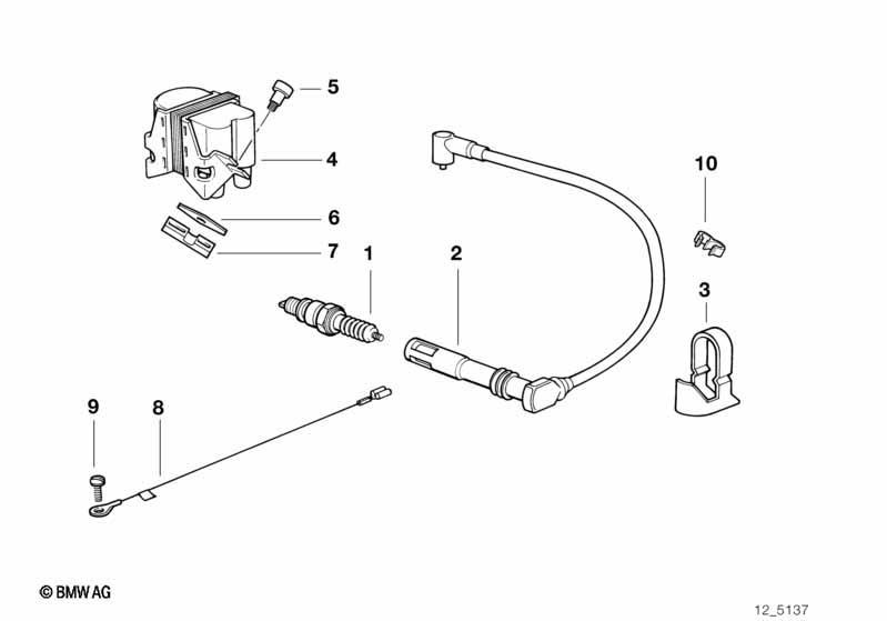 Zündanlage-Kerze/Stecker/Zündspule