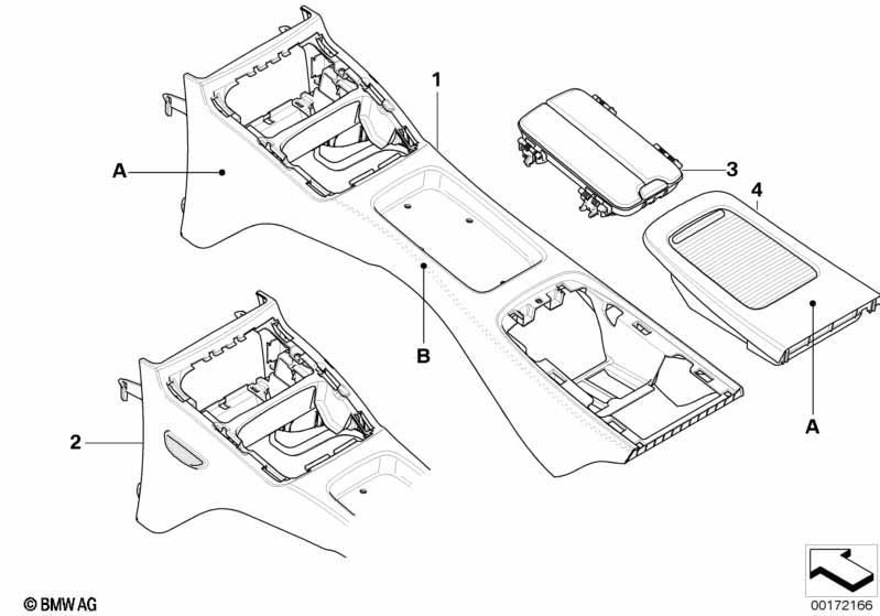 Individual Konsole hinten