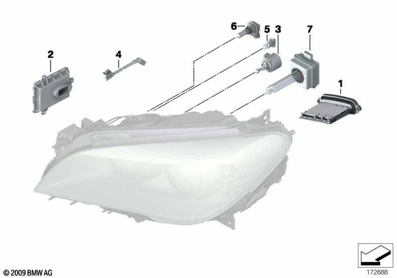 Scheinwerfer Elektronikteile / Lampen