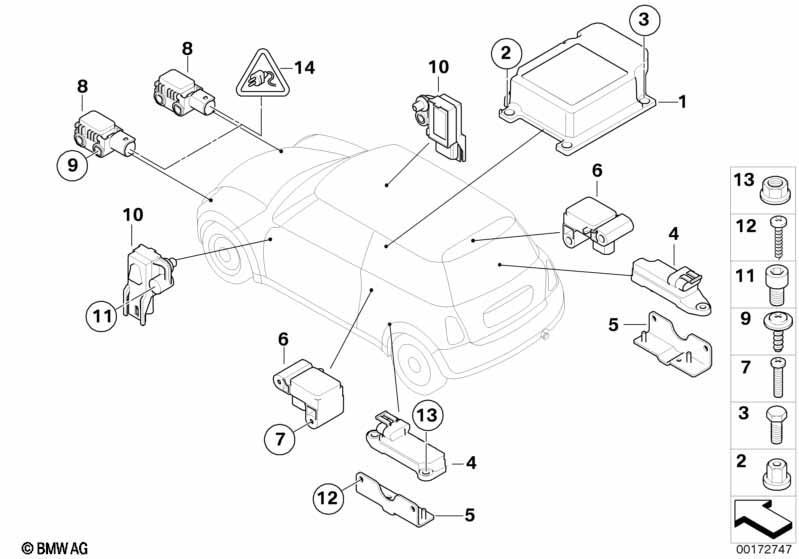 Elektrikteile Airbag