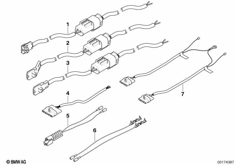 Rep.-Kabel Airbag