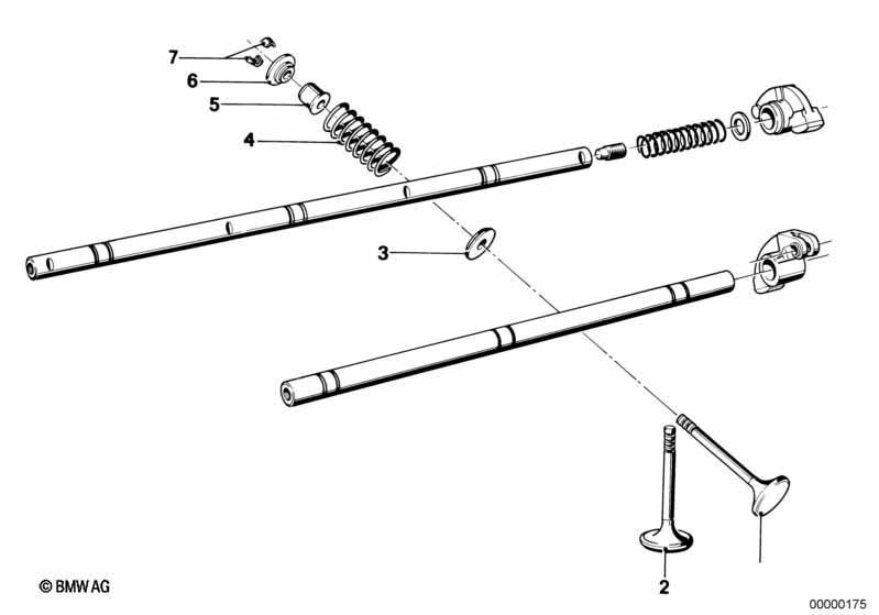 Ventilsteuerung-Kipphebel/Ventile