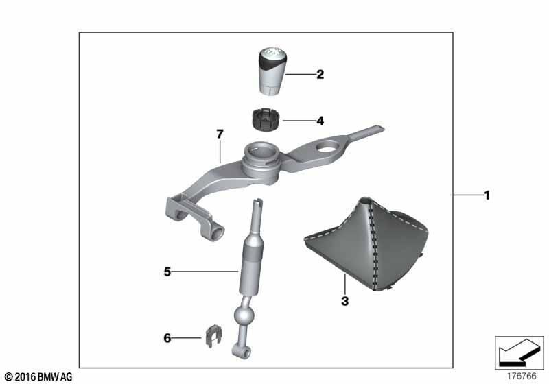 BMW Performance Schaltung mech. Getriebe