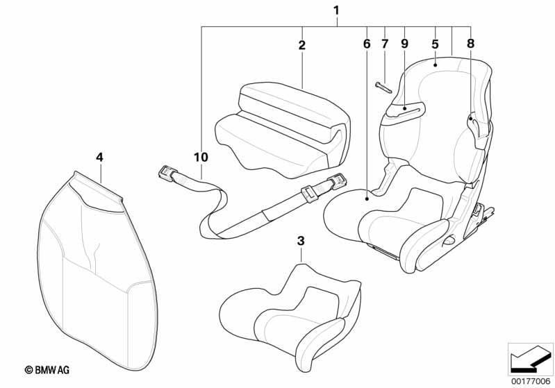 MINI Junior Seat I-II ISOFIX