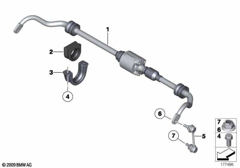 Stabilisator hinten / Dynamic Drive