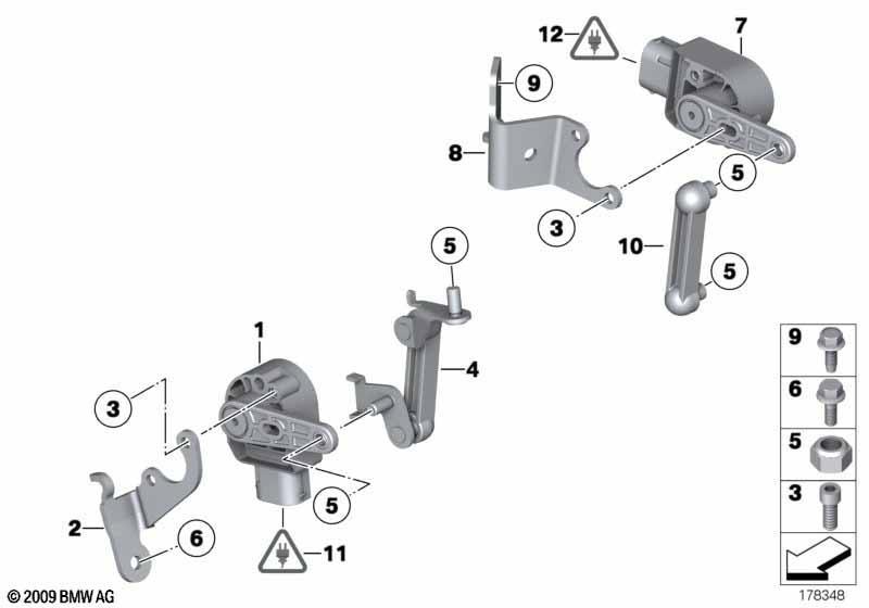 Sensor Leuchtweitenregulierung