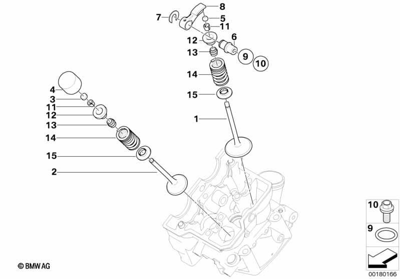 Ventilsteuerung-Einlass-/Auslassventil