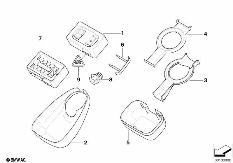 Einzelteile Regensensor