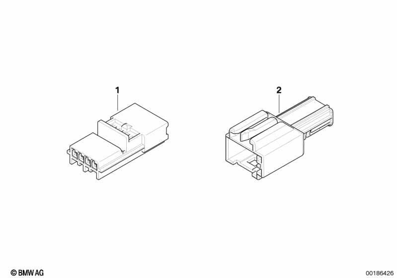 Diverse Stecker und Steckverbinder