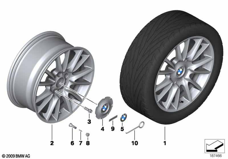 BMW LM Rad Individual V Speiche 228 -19"