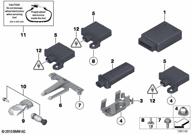 Reifendruck Control (RDC) - Steuergerät