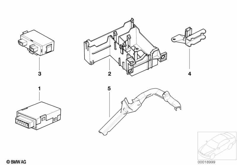 EWS Steuergerät/SE-Modul/Halter