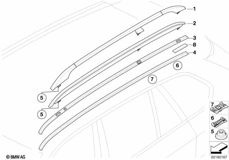 Dachzierleiste/Dachreling