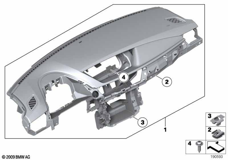 Verkleidung Instrumententafel