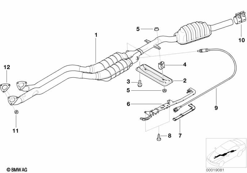 Katalysator/Vorschalldämpfer