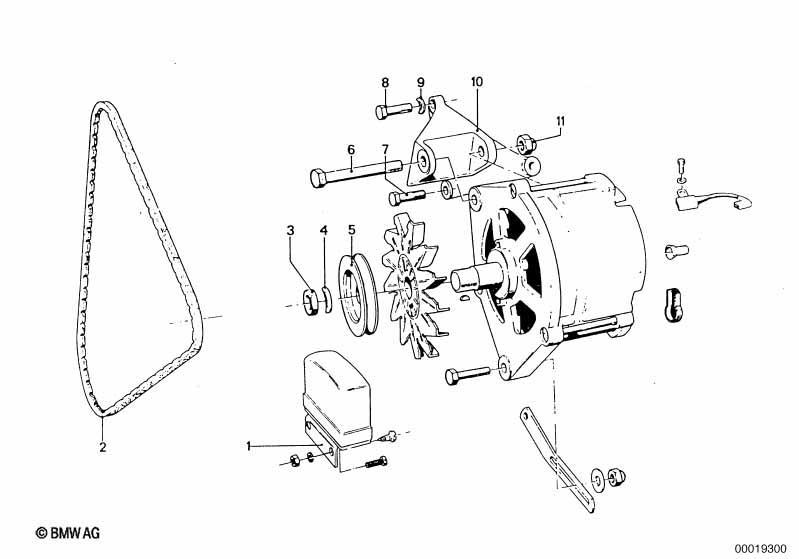 Generator Einzelteile