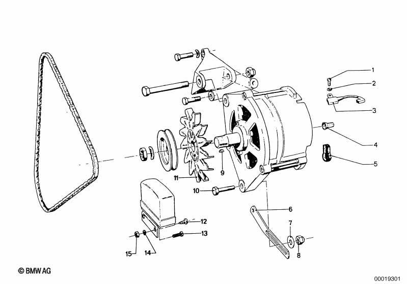 Generator Einzelteile