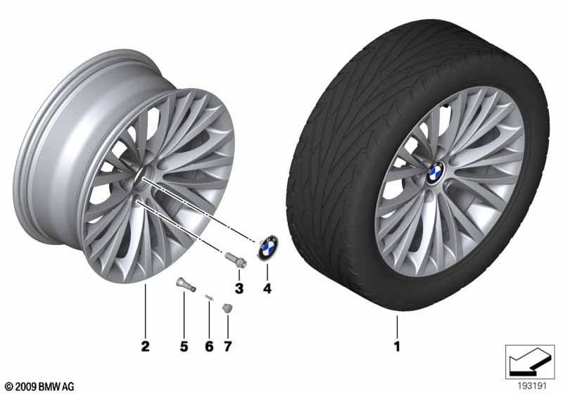 BMW LM Rad Vielspeiche 293