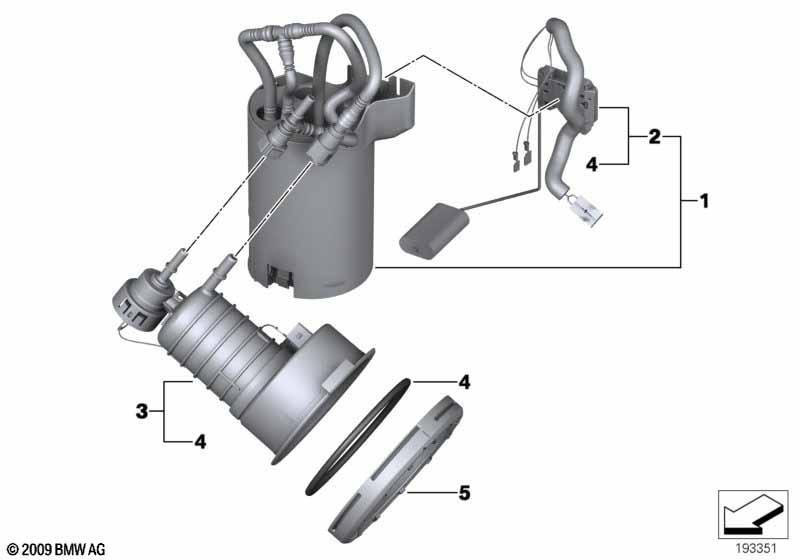 Kraftstofffilter/Pumpe/Füllstandsgeber