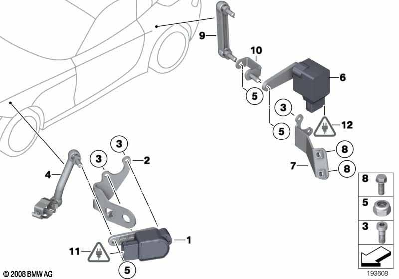 Sensor Leuchtweitenregulierung