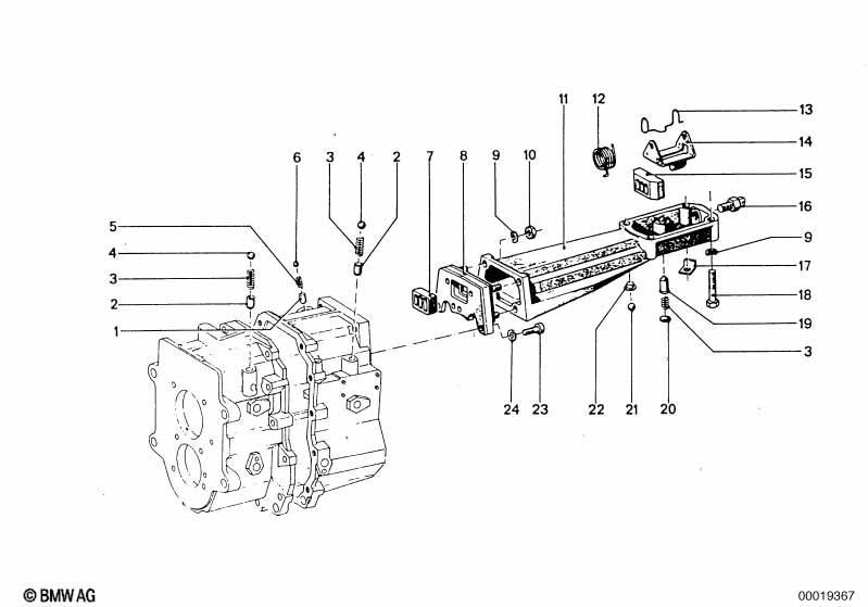 ZF S5-16 Gehäuse + Anbauteile