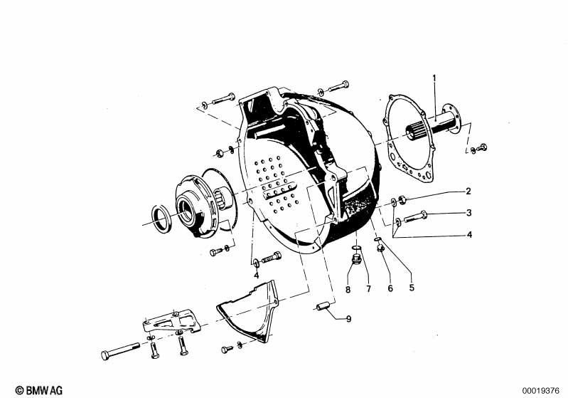 ZF 3HP20 Gehäuse + Anbauteile