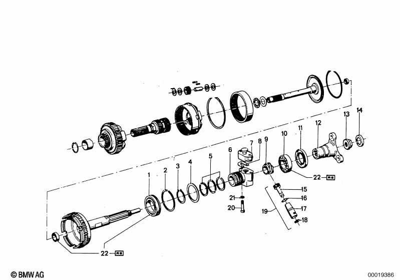 ZF 3HP20 Planetenradsatz