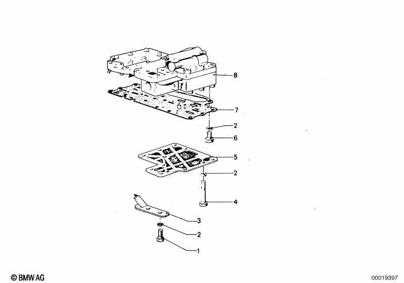 ZF 3HP20 Schaltgerät + Anbauteile