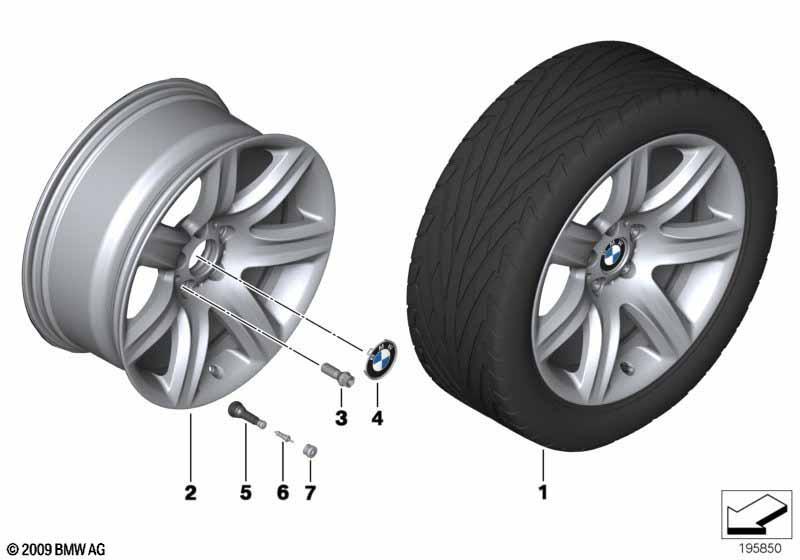 BMW LM Rad Sternspeiche 272 - 19"