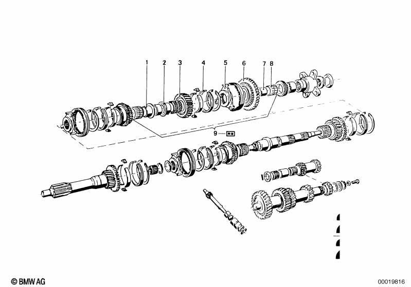 Getrag 235 Radsatzteile/Reparatursätze