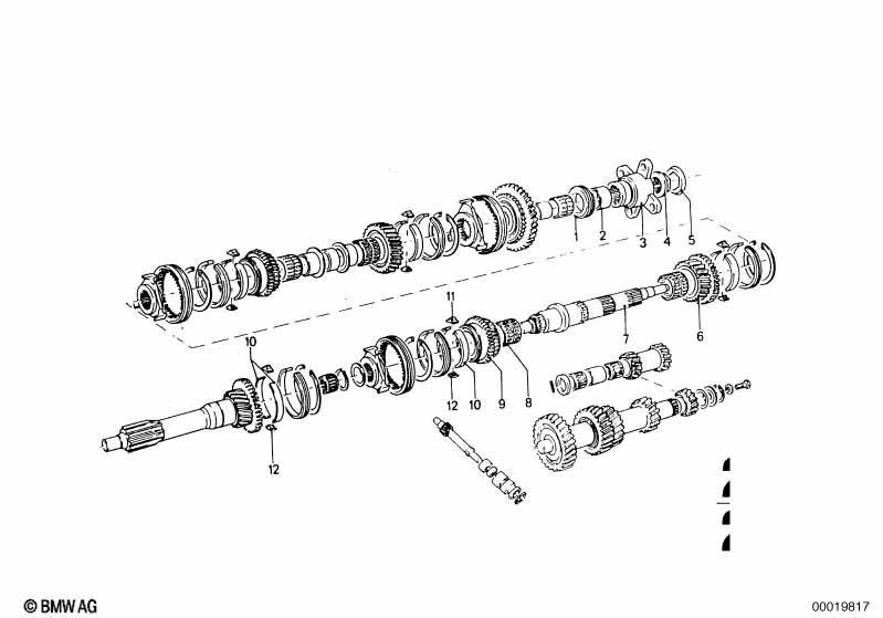 Getrag 235 Radsatzteile/Reparatursätze