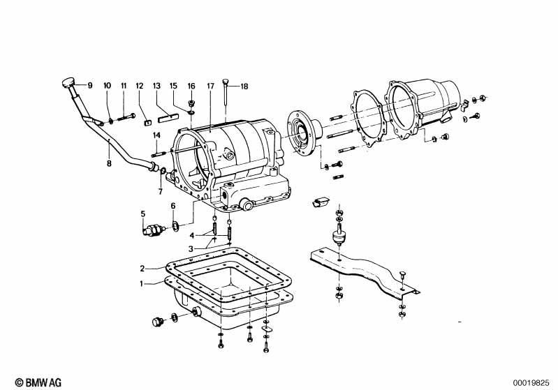 ZF 3HP12 Anbauteile/Aufhängung